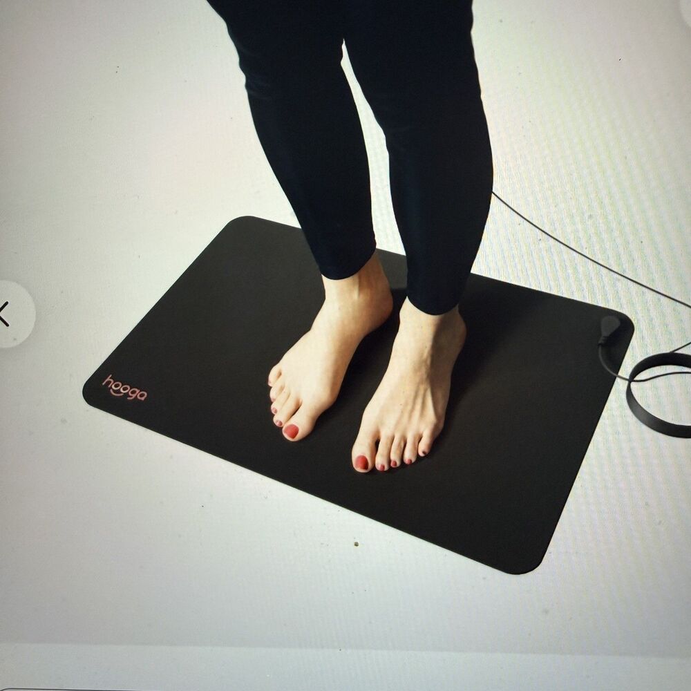 Hooga Grounding Mat for Sleep, Energy, Pain Relief, Inflammation, 24x16